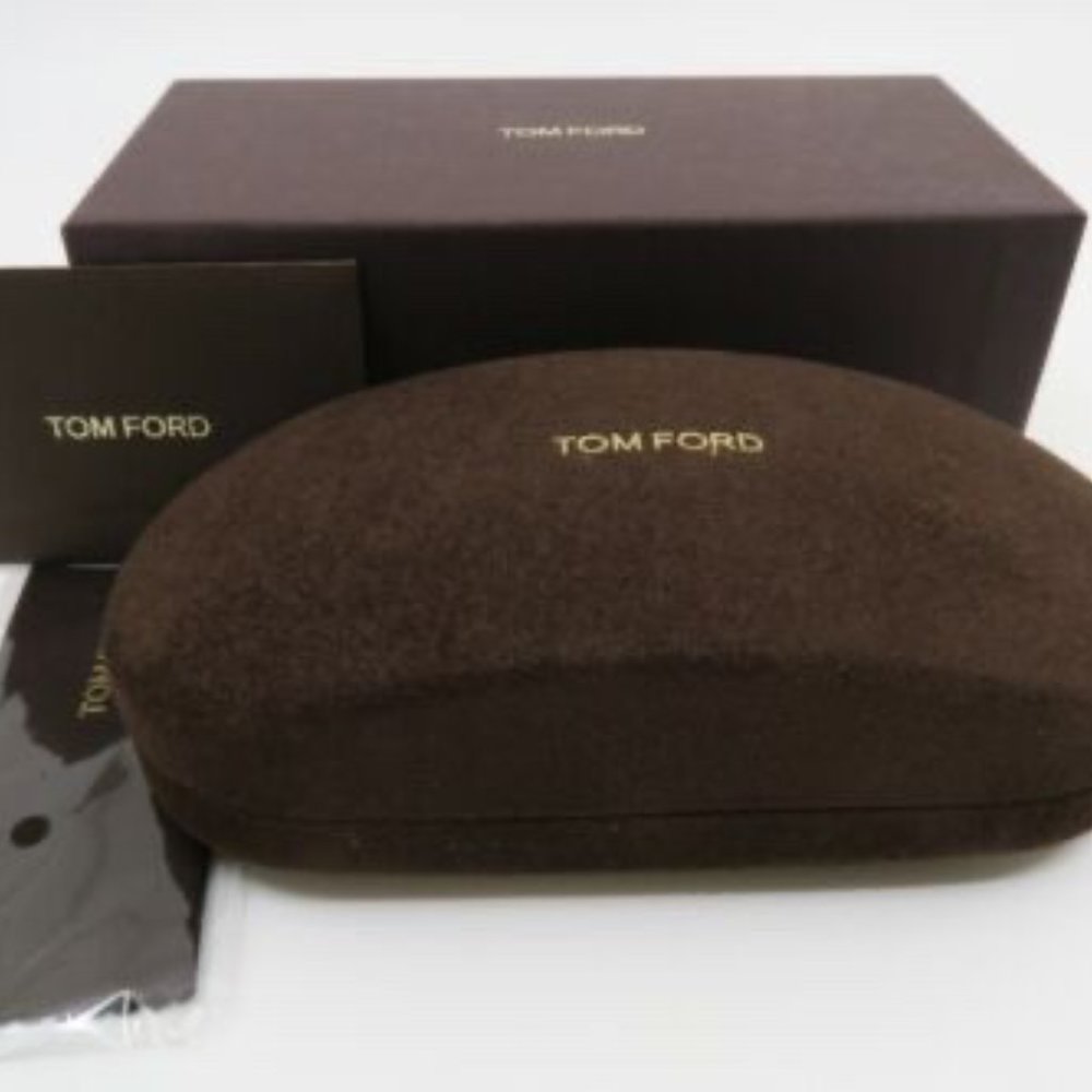 Tom Ford TF 5553-B 001 50mm Black-Gunmetal-Blue Light Block, New Eyeglasses. - Picture 7 of 7